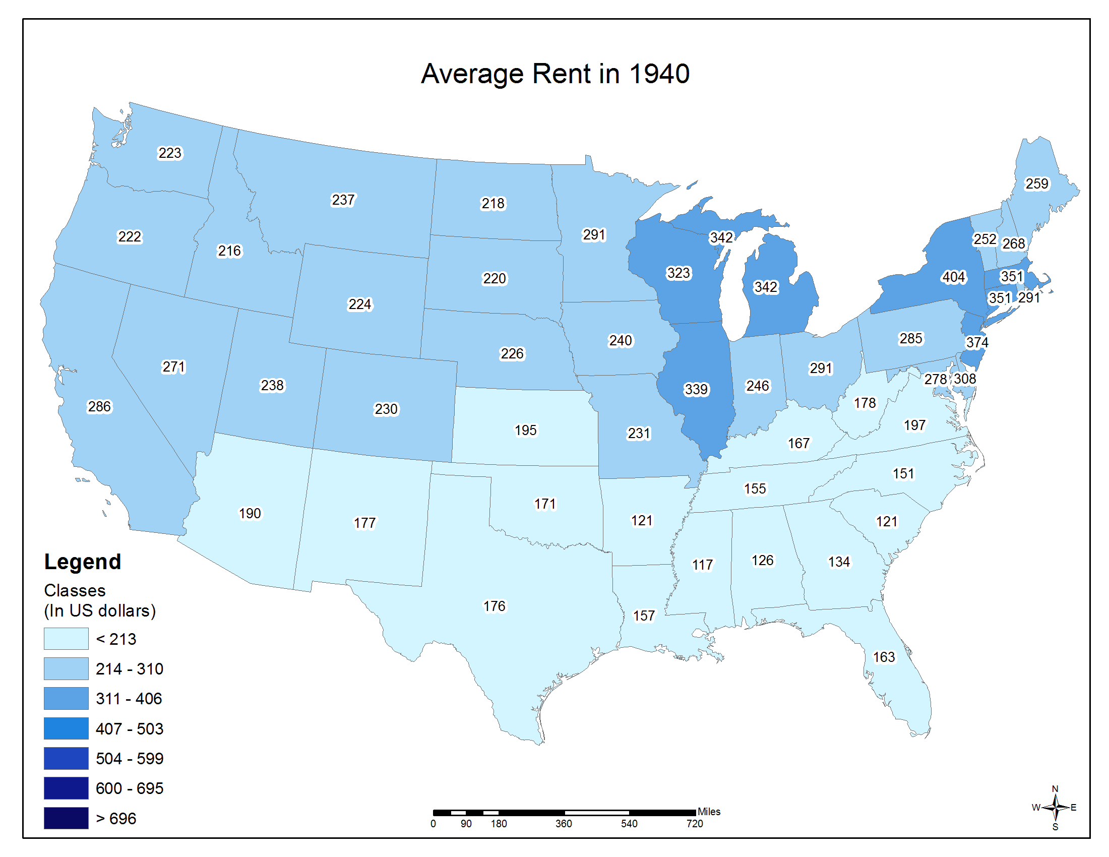 Rent and Housing Values in the United States, 1940-2000 [OC] [GIF] [2200x1700]