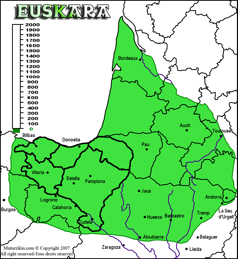 Evolution of Basque-speaking areas from the 1st Century to current times [908x991] [GIF] [OS]